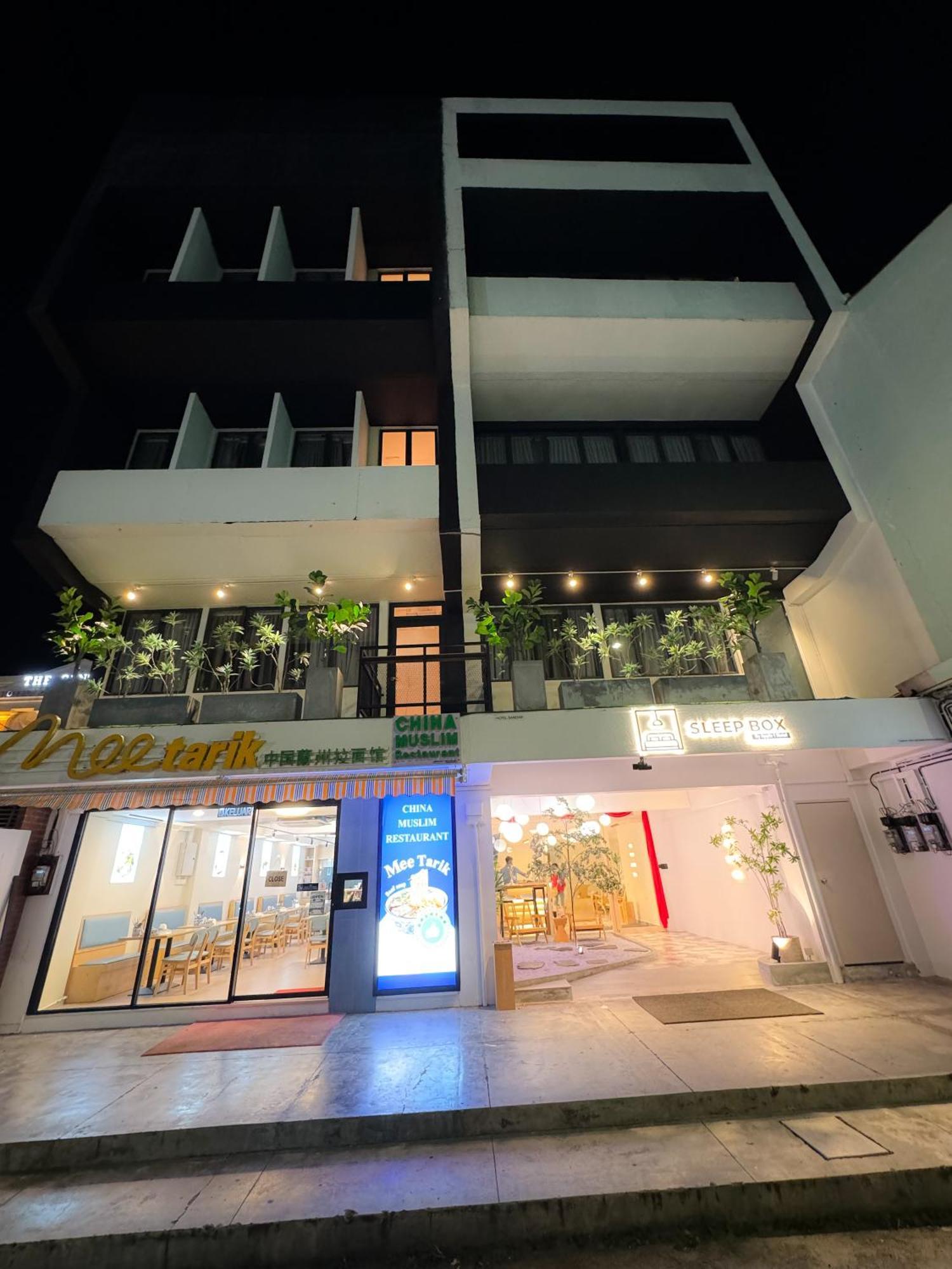 Hotel Sleep Box Penang Georgetown Exterior foto