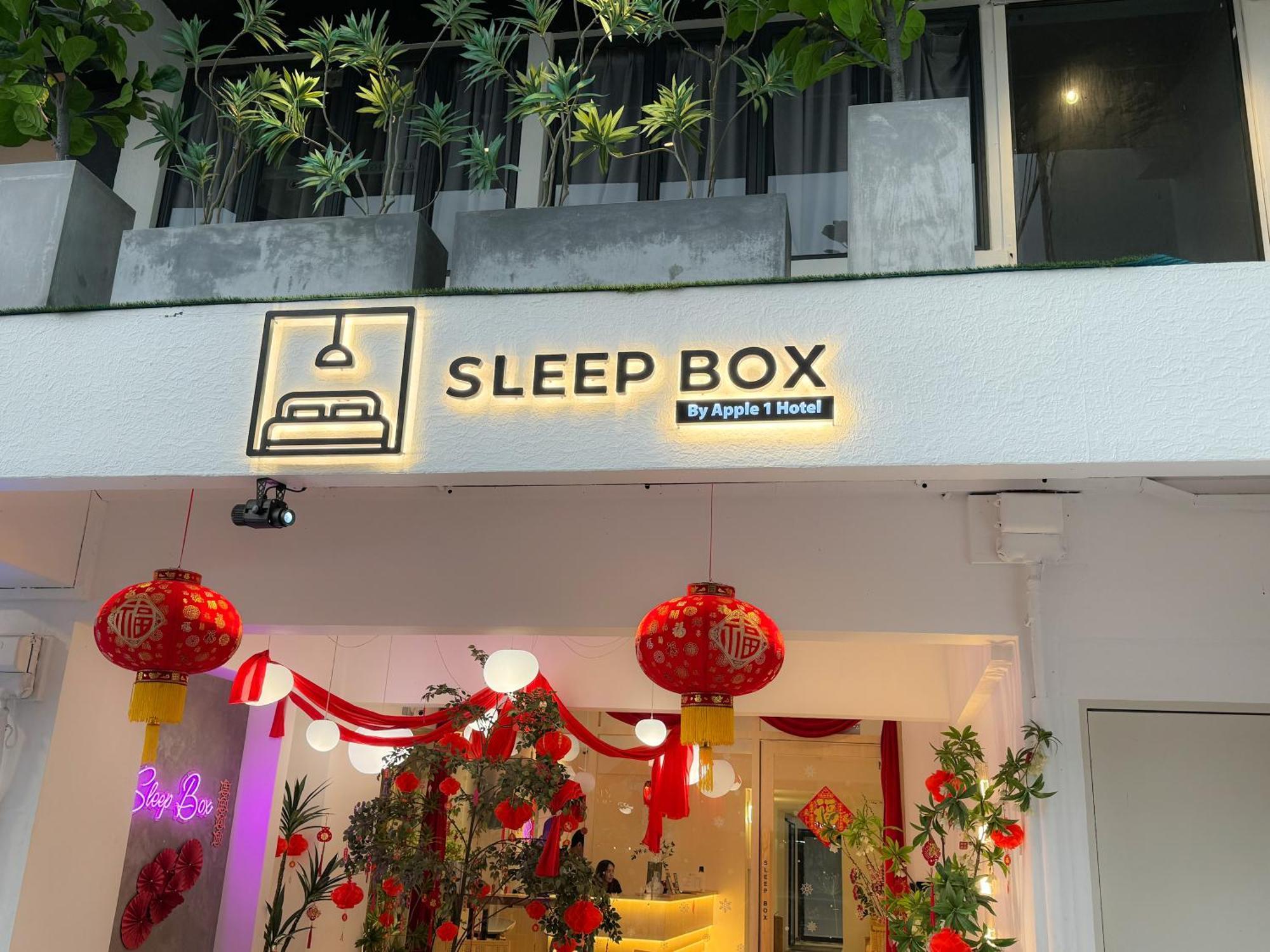 Hotel Sleep Box Penang Georgetown Exterior foto