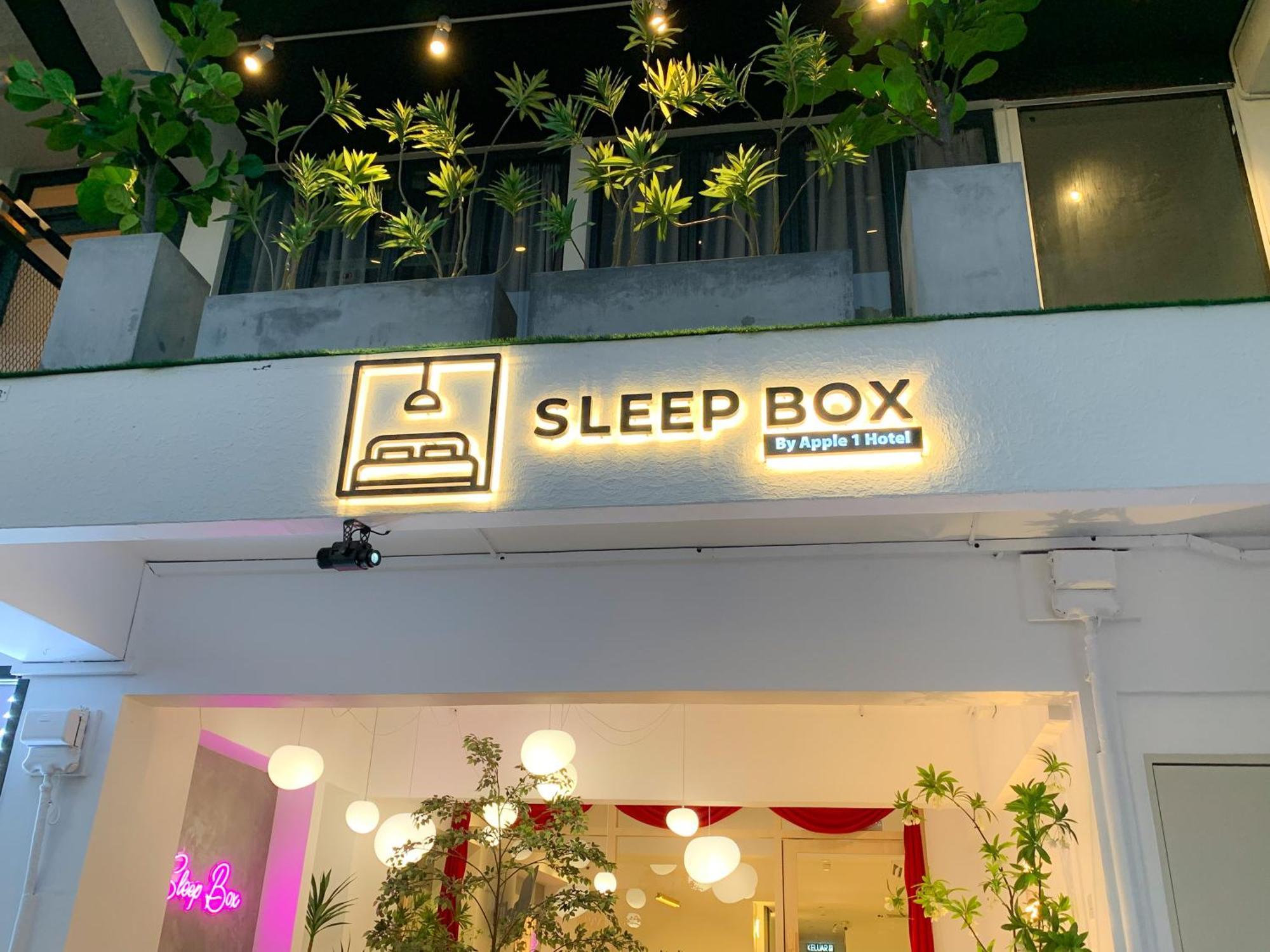 Hotel Sleep Box Penang Georgetown Exterior foto