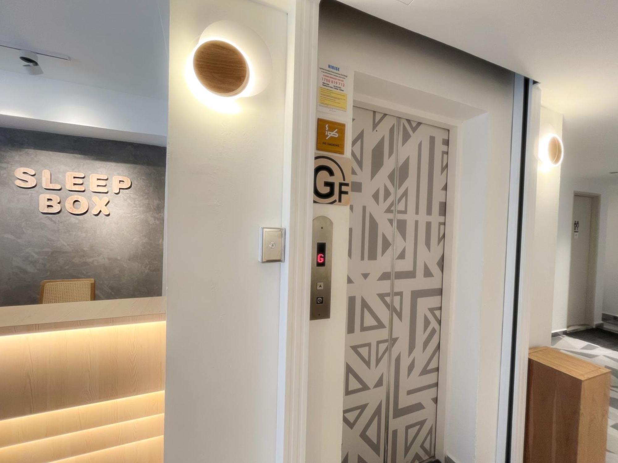 Hotel Sleep Box Penang Georgetown Exterior foto