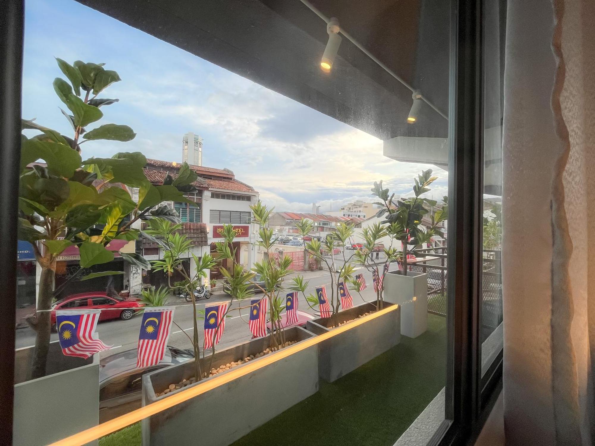Hotel Sleep Box Penang Georgetown Exterior foto